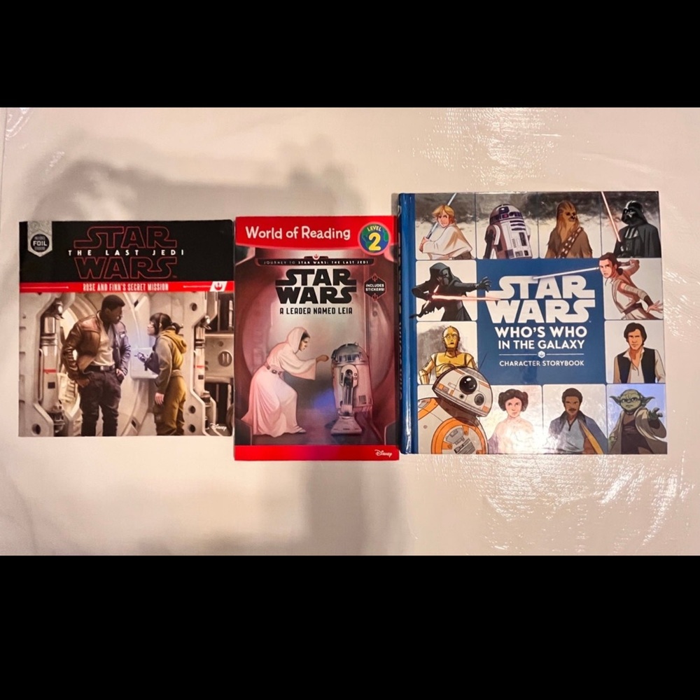 Star Wars Character Picture Book - Who’s Who in the Galaxy | 2 more with Sticker